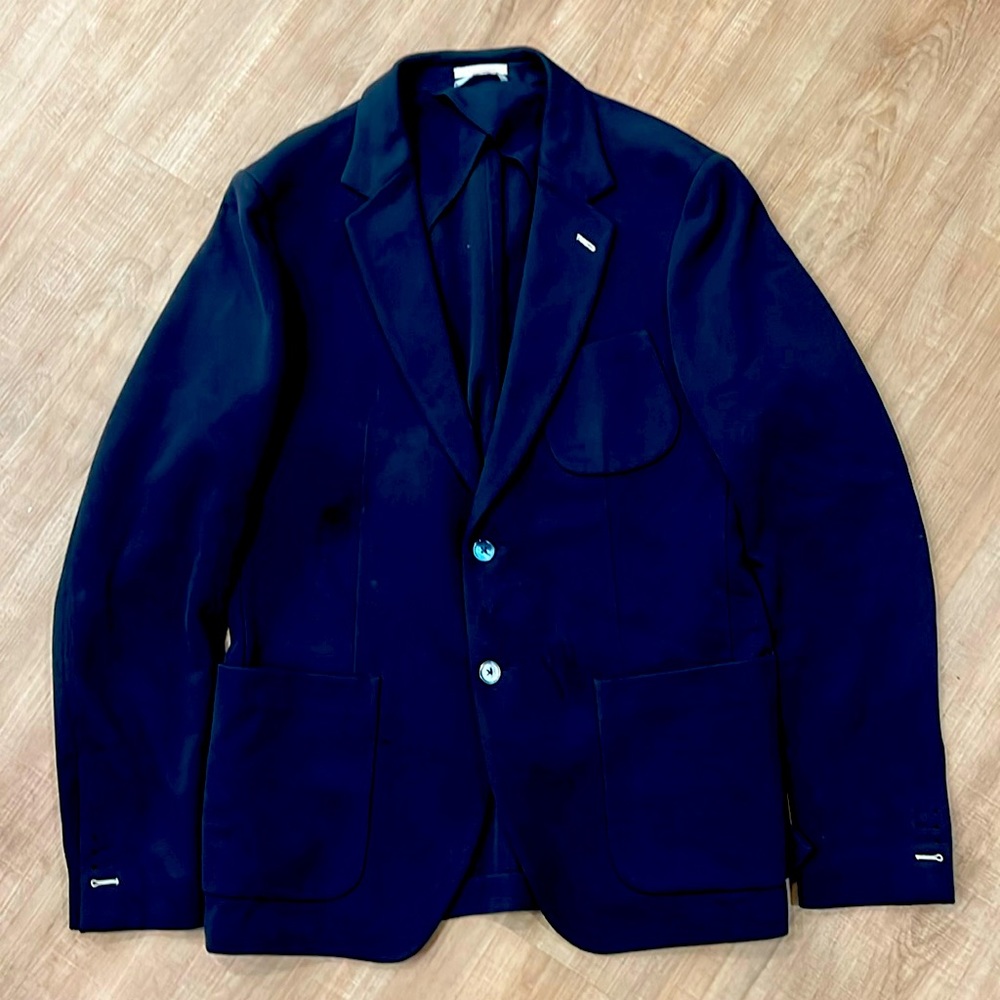GANT unstructured blazer blue size 50